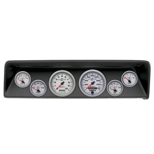 Autometer Direct Fit Dash Kit, (3 3/8" X2, 2 1/16" X4), Chevrolet Nova 66-67, Ultra-Lite Ii, Ultra-L