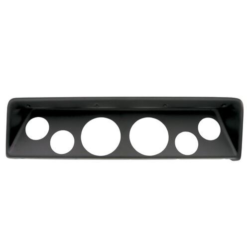 Autometer Gauge Mount, Direct Fit, (3 3/8" X2, 2 1/16" X4), Chevrolet Nova 66-67, Mounting Solutions