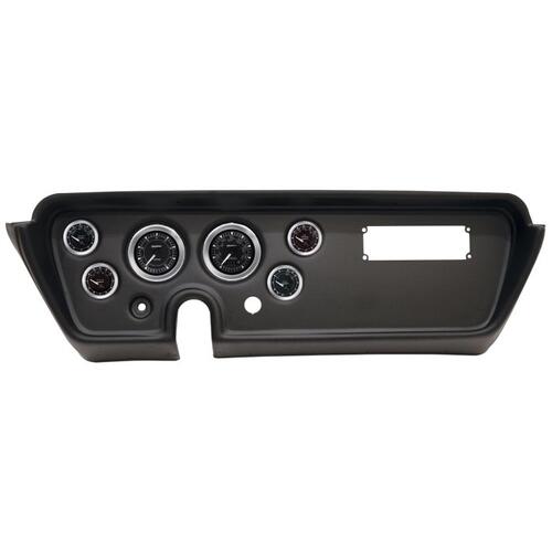 Autometer Direct Fit Dash Kit, (3 3/8" X2, 2 1/16" X4), Pontiac Gto/Lemans 67, Chrono, Chrono