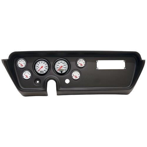 Autometer Direct Fit Dash Kit, (3 3/8" X2, 2 1/16" X4), Pontiac Gto/Lemans 67, Phantom, Phantom