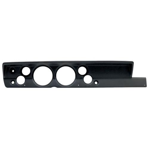 Autometer Gauge Mount, Direct Fit, (5" X2, 2 1/16" X4), Plym Cuda No Heat 67-69, Mounting Solutions