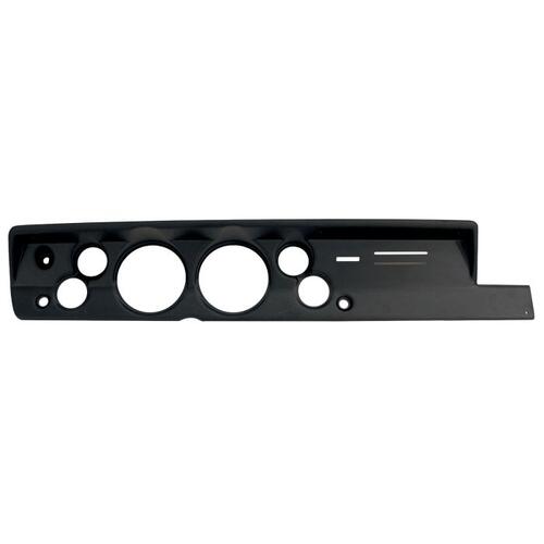 Autometer Gauge Mount, Direct Fit, (5" X2, 2 1/16" X4), Plym Cuda Heat 67-69, Mounting Solutions