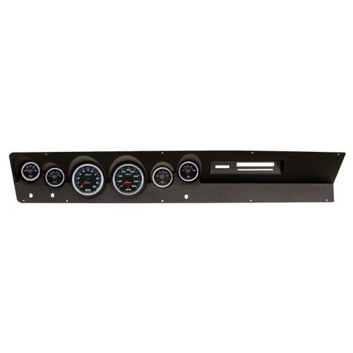 Autometer Direct Fit Dash Kit, (3 3/8" X2, 2 1/16" X4), Dodge Dart Ac 67-69, Cobalt, Cobalt