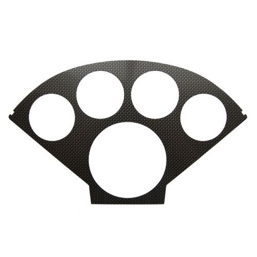 Autometer Faceplate For #2207, Optional, Carbon Look, Accessories