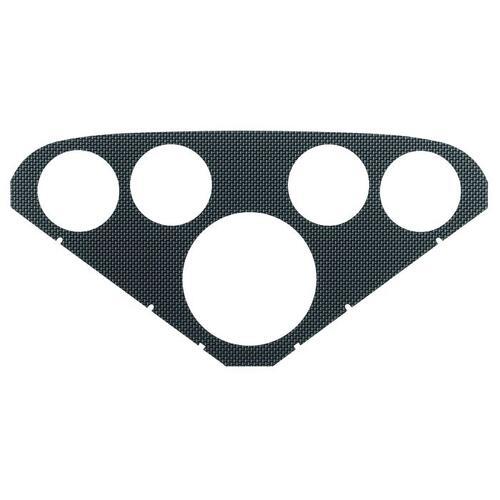 Autometer Faceplate For #2208, Optional, Carbon Look, Accessories