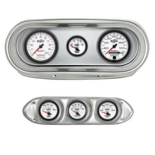 Autometer Direct Fit Dash Kit, Nova 62-65, Tach/Mph/Fuel/Oilp/Wtmp/Volt, Phantom Ii, Phantom Ii
