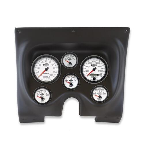 Autometer Direct Fit Dash Kit, Camaro/Firebird 67-68, Tach/Mph/Fuel/Oilp/Wtmp/Volt, Phantom Ii, Phan