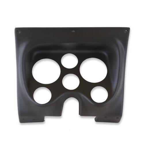 Autometer Gauge Mount, Direct Fit, (3 3/8" X2, 2 1/16" X4), Camaro/Firebird 67-68, Mounting Solution