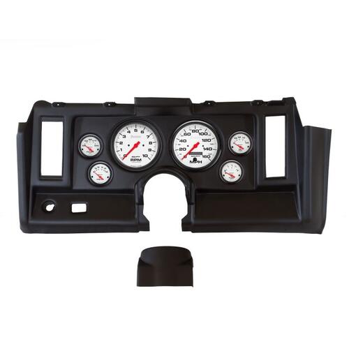 Autometer Direct Fit Dash Kit, Camaro 69, Tach/Mph/Fuel/Oilp/Wtmp/Volt, Phantom, Phantom