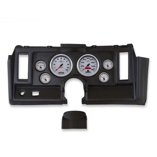 Autometer Direct Fit Dash Kit, Camaro 69, Tach/Mph/Fuel/Oilp/Wtmp/Volt, Ultra-Lite Ii, Ultra-Lite Ii