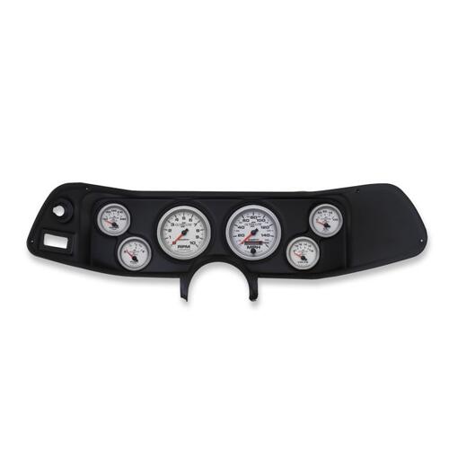 Autometer Direct Fit Dash Kit, Camaro 70-78, Tach/Mph/Fuel/Oilp/Wtmp/Volt, Ultra-Lite Ii, Ultra-Lite