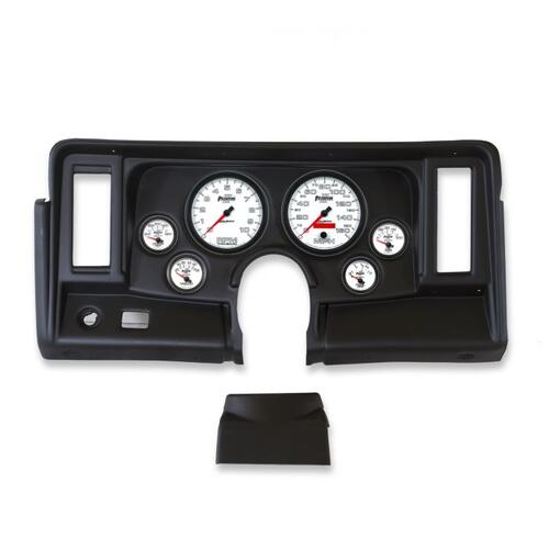 Autometer Direct Fit Dash Kit, Nova 69-76, Tach/Mph/Fuel/Oilp/Wtmp/Volt, Phantom Ii, Phantom Ii