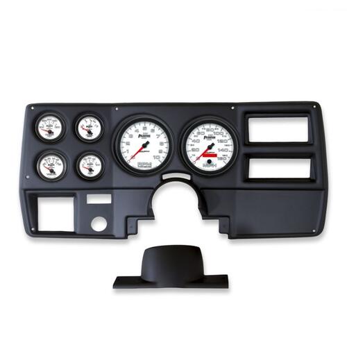Autometer Direct Fit Dash Kit, Chevy Truck/Suburban 73-83, Tach/Mph/Fuel/Oilp/Wtmp/Volt, Phantom Ii,