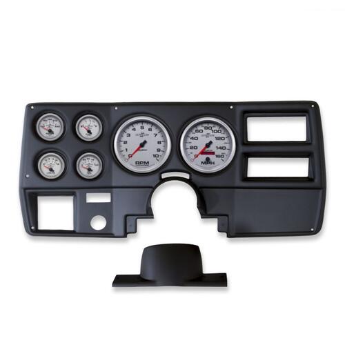 Autometer Direct Fit Dash Kit, Chevy Truck/Suburban 73-83, Tach/Mph/Fuel/Oilp/Wtmp/Volt, Ultra-Lite