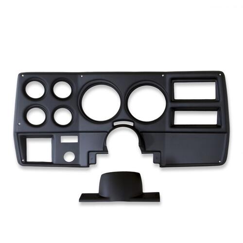 Autometer Gauge Mount, Direct Fit, (5" X2, 2 1/16" X4), Chevy Truck/Suburban 73-83, Mounting Solutio