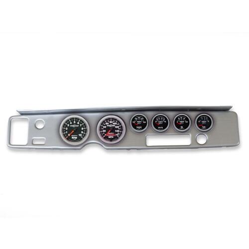 Autometer Direct Fit Dash Kit, Firebird 70-81, Tach/Mph/Fuel/Oilp/Wtmp/Volt, Sport-Comp Ii, Sport-Co
