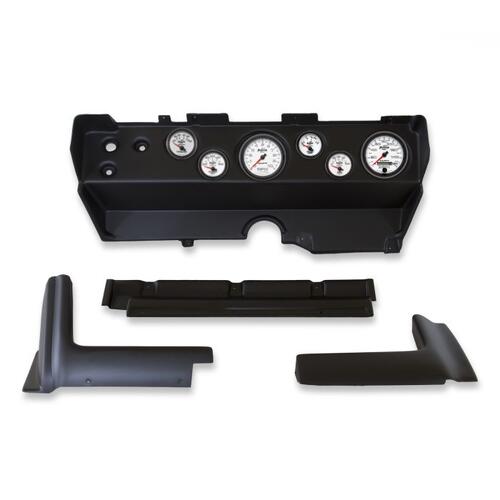 Autometer Direct Fit Dash Kit, Ebody/Cuda/Challenger 70-74, Tach/Mph/Fuel/Oilp/Wtmp/Volt, Phantom Ii