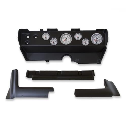 Autometer Direct Fit Dash Kit, Ebody/Cuda/Challenger 70-74, Tach/Mph/Fuel/Oilp/Wtmp/Volt, Ultra-Lite