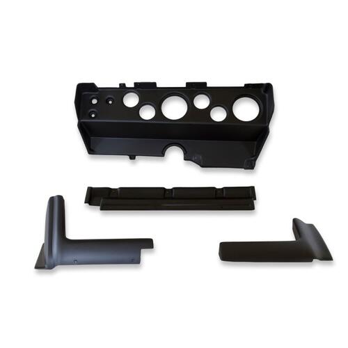 Autometer Gauge Mount, Direct Fit, (3 3/8" X2, 2" X4), E Body/Barracuda/Challenger 70-74, Mounting S