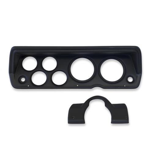Autometer Gauge Mount, Direct Fit, (3 3/8" X2, 2 1/16" X4), A Body/Duster/Demon/Dart 70-76, Mounting