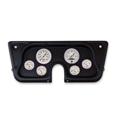 Autometer Direct Fit Dash Kit, Chevy Trk C/K/K5/Subrbn 67-72, Tach/Mph/Fuel/Oilp/Wtmp/Volt, Old-Tyme