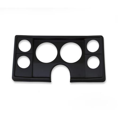 Autometer Gauge Mount, Direct Fit, (5" X2, 2 5/8" X4), Malibu/El Camino/Montecarlo 82-87, Mounting S