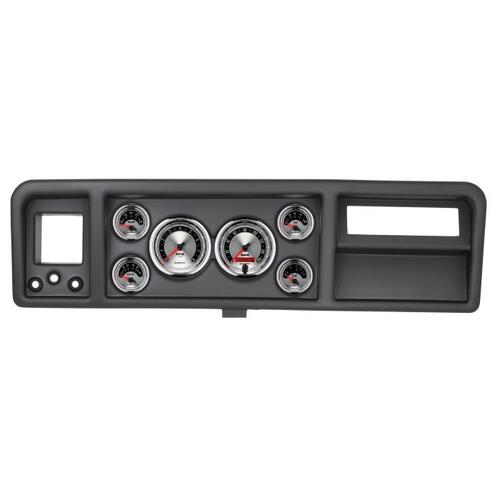 Autometer Direct Fit Dash Kit, Ford Truck 73-79, Tach/Mph/Fuel/Oilp/Wtmp/Volt, American Muscle, Amer