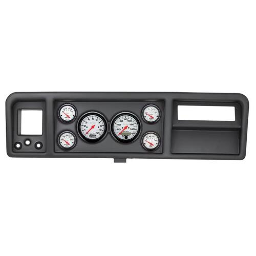 Autometer Direct Fit Dash Kit, Ford Truck 73-79, Tach/Mph/Fuel/Oilp/Wtmp/Volt, Phantom, Phantom