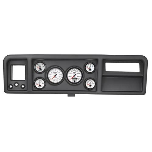 Autometer Direct Fit Dash Kit, Ford Truck 73-79, Tach/Mph/Fuel/Oilp/Wtmp/Volt, Phantom Ii, Phantom I