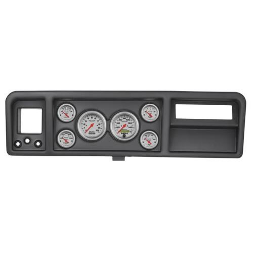 Autometer Direct Fit Dash Kit, Ford Truck 73-79, Tach/Mph/Fuel/Oilp/Wtmp/Volt, Ultra-Lite, Ultra-Lit