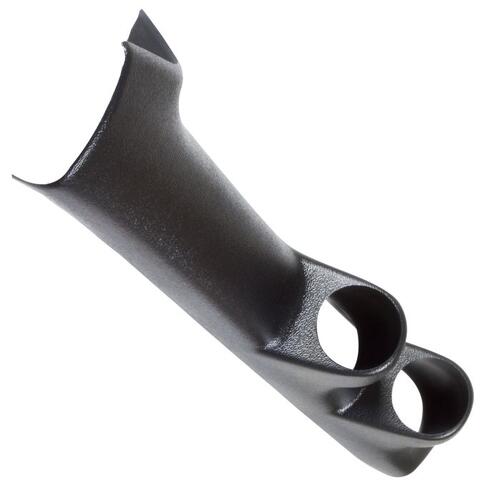 Autometer Gauge Mount, A-Pillar, Full, Dual, 2 1/16", Hyundai Tiburon 03-04, Mounting Solutions