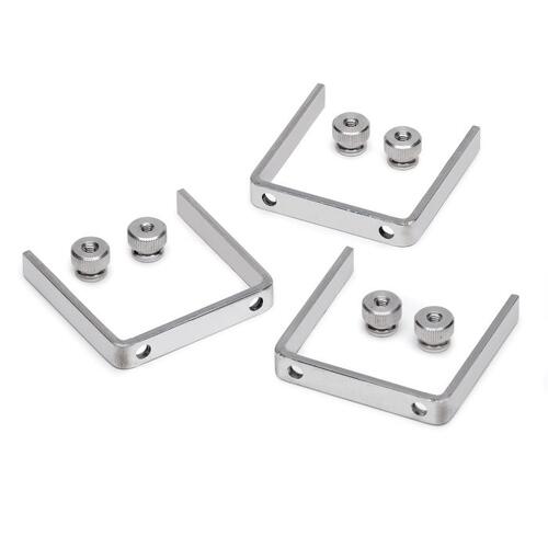 Autometer Gauge Bracket  Kit, 2 1/16", Aluminum, Qty 3, Accessories