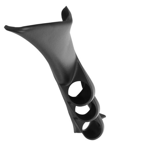 Autometer Gauge Mount, A-Pillar, Full, Triple, 2 1/16", Mazda Protegé 00-04, Mounting Solutions