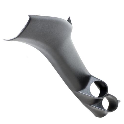 Autometer Gauge Mount, A-Pillar, Full, Dual, 2 1/16", Nissan 240Sx 95-98 S14, Mounting Solutions