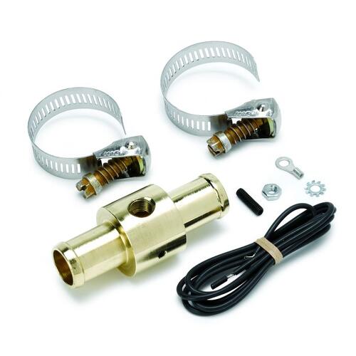 Autometer Fitting, Adapter, Heater Hose, 3/4", 1/8" Nptf Female, Brass, Accessories