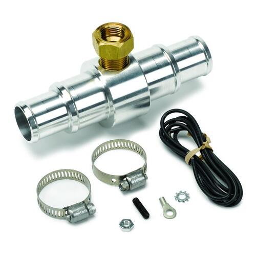 Autometer Fitting, Adapter, Radiator Hose, 1" To 1.25", 3/8" Nptf Female, Aluminum, Accessories