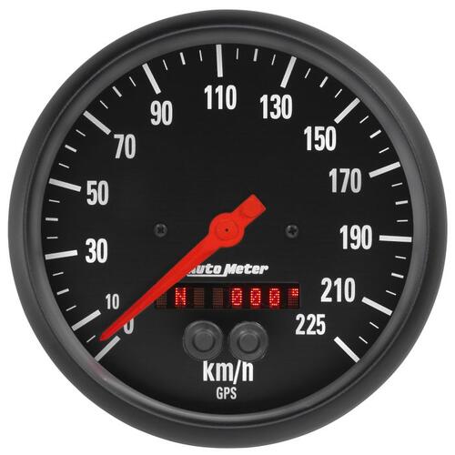Autometer Gauge, Speedometer, 5", 225Km/H, Gps, Z-Series, Z-Series