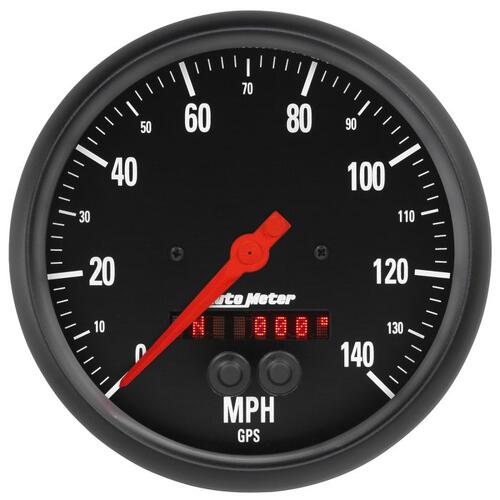 Autometer Gauge, Speedometer, 5", 140Mph, Gps, Z-Series, Z-Series