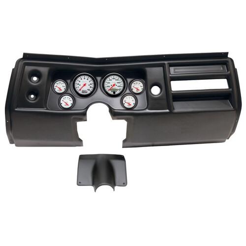 Autometer Direct Fit Dash Kit, (3 3/8" X2, 2 1/16" X4), Chevy Chevelle No Vent 68, Phantom, Phantom