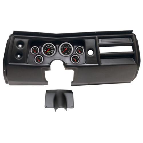 Autometer Direct Fit Dash Kit, (3 3/8" X2, 2 1/16" X4), Chevy Chevelle No Vent 68, Sport-Comp, Sport