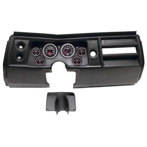 Autometer Direct Fit Dash Kit, (3 3/8" X2, 2 1/16" X4), Chevy Chevelle No Vent 68, Sport-Comp Ii, Sp
