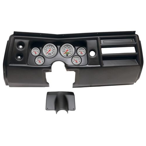 Autometer Direct Fit Dash Kit, (3 3/8" X2, 2 1/16" X4), Chevy Chevelle No Vent 68, Ultra-Lite, Ultra