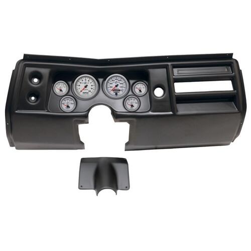 Autometer Direct Fit Dash Kit, (3 3/8" X2, 2 1/16" X4), Chevy Chevelle No Vent 68, Ultra-Lite Ii, Ul