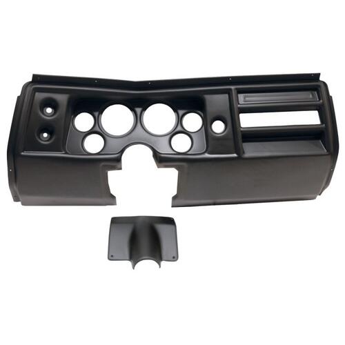 Autometer Gauge Mount, Direct Fit, (3 3/8" X2, 2 1/16" X4), Chevy Chevelle No Vent 68, Mounting Solu