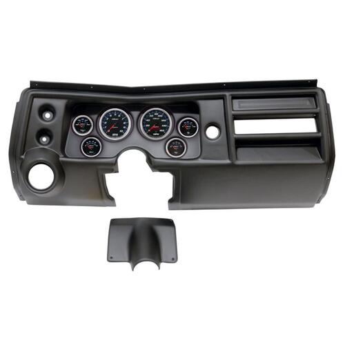 Autometer Direct Fit Dash Kit, (3 3/8" X2, 2 1/16" X4), Chevy Chevelle Vent 68, Cobalt, Cobalt