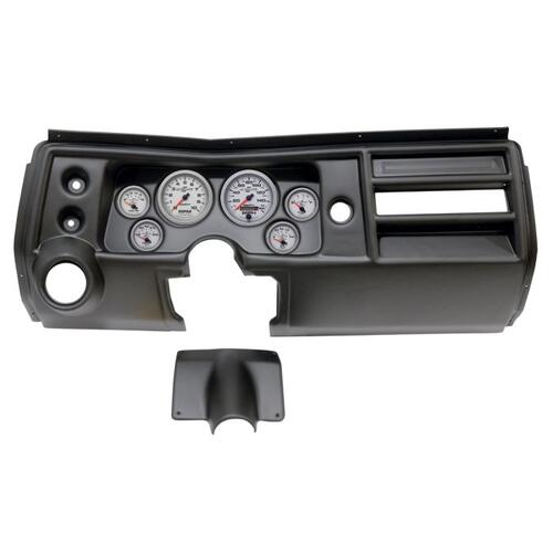 Autometer Direct Fit Dash Kit, (3 3/8" X2, 2 1/16" X4), Chevy Chevelle Vent 68, Ultra-Lite Ii, Ultra