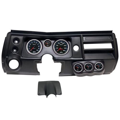 Autometer Direct Fit Dash Kit, (5" X2, 2 1/16" X4), Chevy Chevelle Vent 68, Cobalt, Cobalt