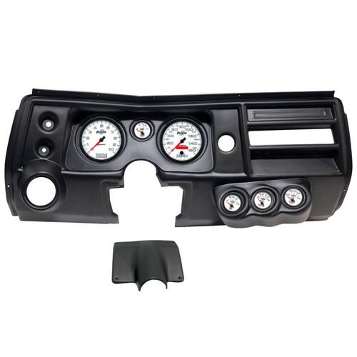 Autometer Direct Fit Dash Kit, (5" X2, 2 1/16" X4), Chevy Chevelle Vent 68, Phantom Ii, Phantom Ii
