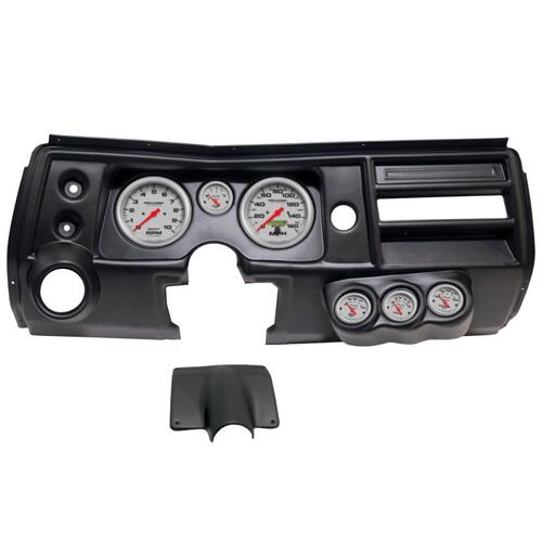 Autometer Direct Fit Dash Kit, (5" X2, 2 1/16" X4), Chevy Chevelle Vent 68, Ultra-Lite, Ultra-Lite