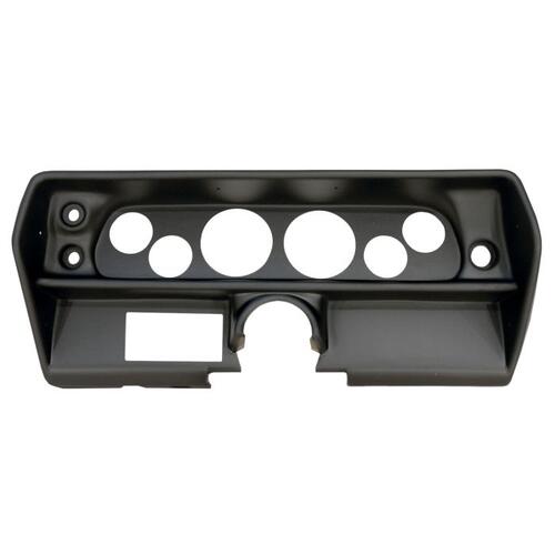 Autometer Gauge Mount, Direct Fit, (3 3/8" X2, 2 1/16" X4), Chevy Nova 68, Mounting Solutions